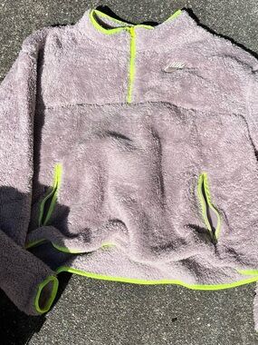 Nike Pullover with Neon Trim